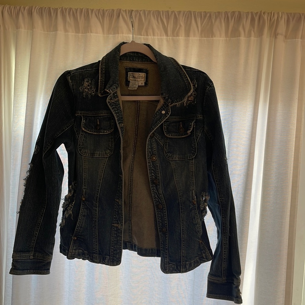 Shredded Jean jacket